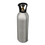 Nitrogen Cylinder, 21.5" &times; 8", Right-Hand Thread