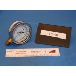 Gauge, 1,500 PSI, 1/4" Bottom Connection, 2 1/2" Face