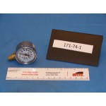 Gauge, 2,000 PSI, 1/8" Bottom Connection, 1 1/2" Face