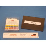 pH Indicator Strips, Box of 100, Range: 0.0 - 14, Resolution: 1.0