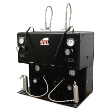 Prensa de filtro HTHP de 500 ml, 2 unidades, con reguladores y controladores de temperatura