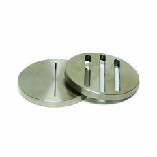 Slotted Disk, 1 Slot, 1/4&quot; Thick, 2.5&quot; Diameter, 300 Micron